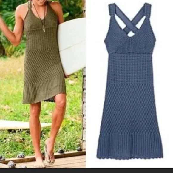 athleta crochet dress Athleta crochet dress size